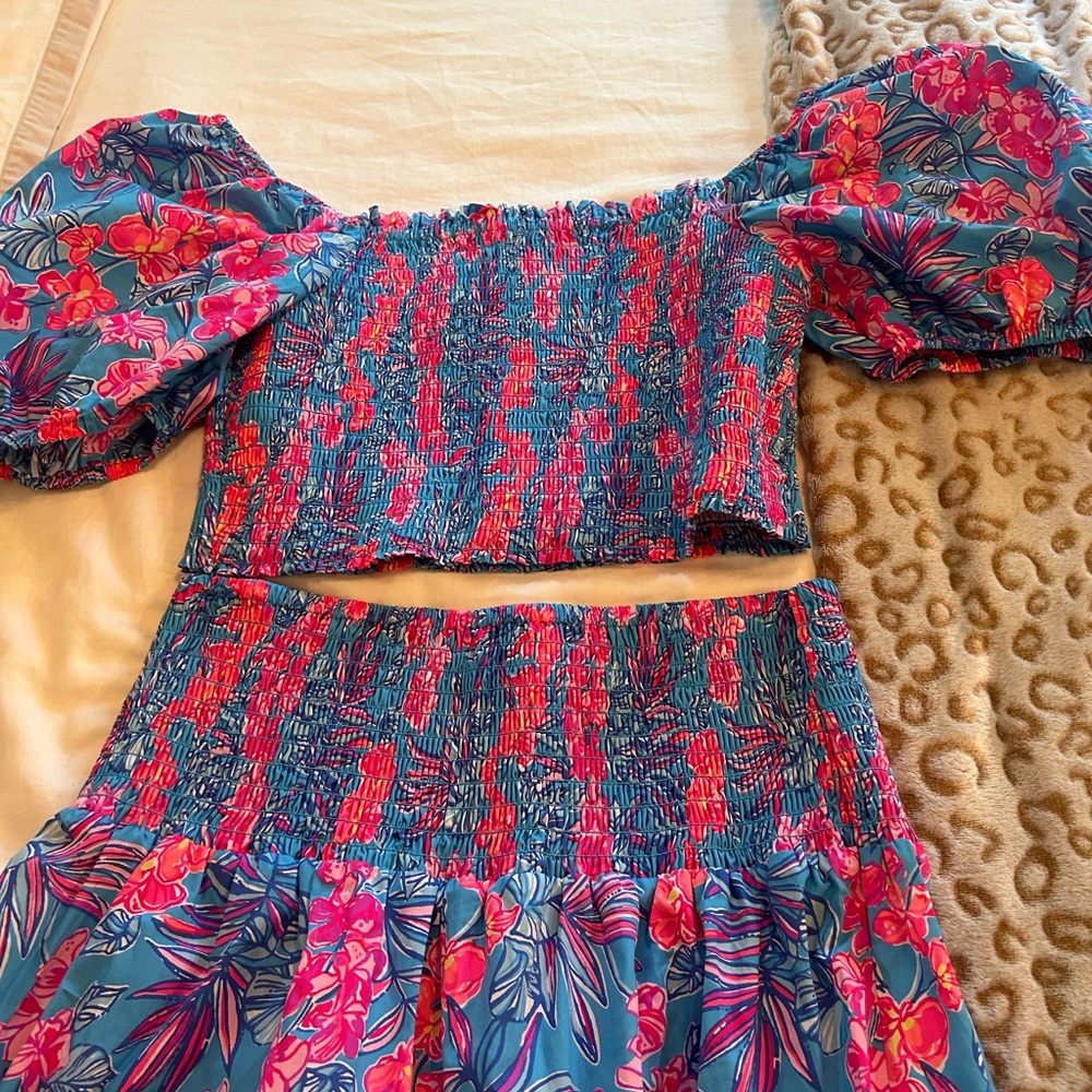 Lily Pultizer Two piece set